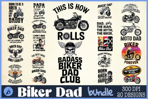 Biker Dad SVG Bundle: A Designer’s Honest Take