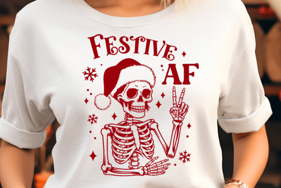 Festive AF Sarcastic Christmas SVG Review