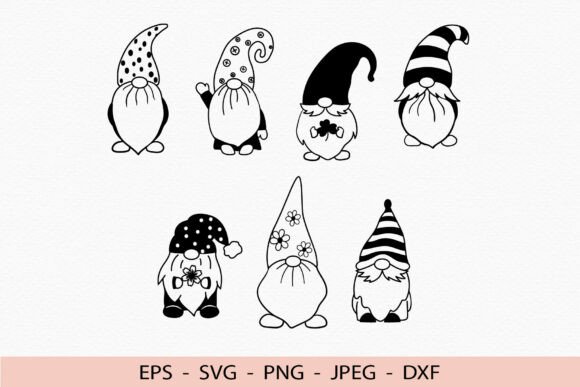 Garden Gnome Svg Cricut Funny Set Dxf Review for Real Embroidery Use