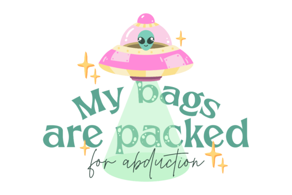 My Bags Are Packed for Abduction SVG Review