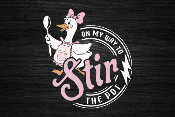 On My Way to Stir the Pot Funny Goose Review