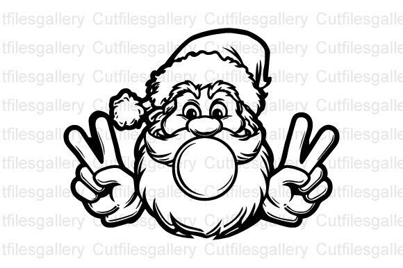 Santa Blowing Bubble Gum SVG: A Designer’s Honest Review