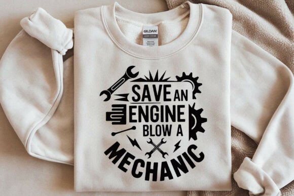 Save an Engine Blow a Mechanic SVG – A Humor-Driven Design for Crafty Projects