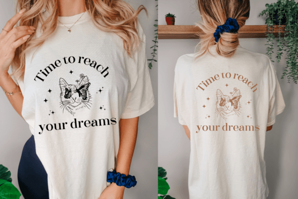 Time to Reach Your Dreams SVG: A Cat Lover’s Embroidery Pick