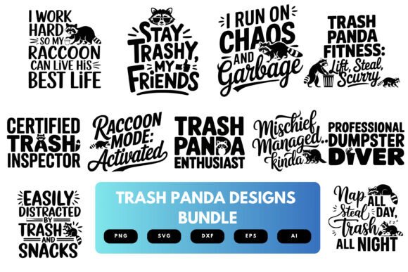 Trash Panda SVG Bundle: Cute, Quirky, and Ready for Real Embroidery?
